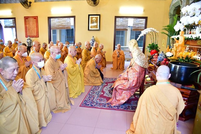 Chư Tăng trang nghiêm đồng khải bạch Tự tứ