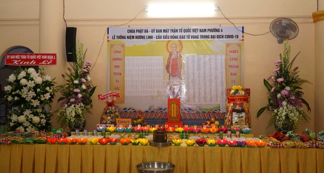 Khóa lễ cầu siêu, tưởng niệm thể hiện tình người, tinh thần tri ân và báo ân