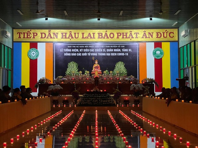 Lễ tưởng niệm diễn ra trang nghiêm tại chùa Thiên Phước