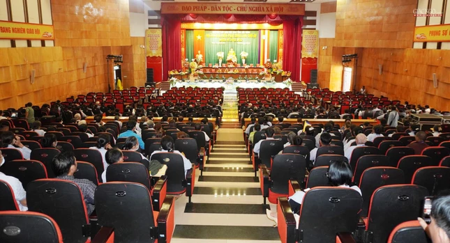 Ngày mai, 23-8, phiên chính thức Đại hội Phật giáo tỉnh Đắk Nông sẽ diễn ra tại Trung tâm Hội nghị tỉnh