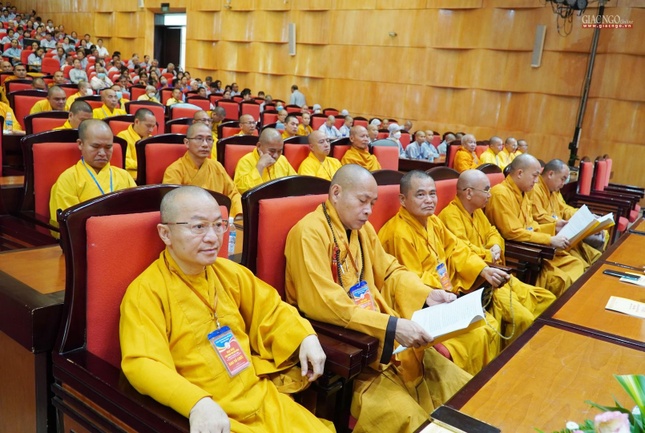 Đại diện Ban Trị sự Phật giáo các tỉnh, thành