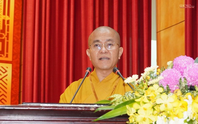 Thượng tọa Thích Quảng Hiền cảm tạ