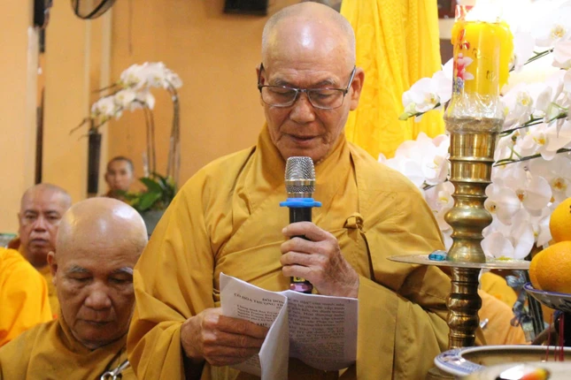 Hòa thượng Thích Thiện Thanh cung tuyên tiểu sử