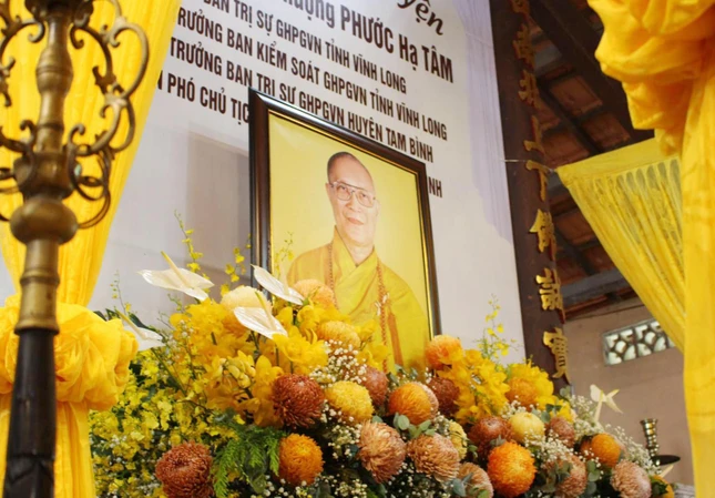 Di ảnh Hòa thượng Thích Phước Tâm