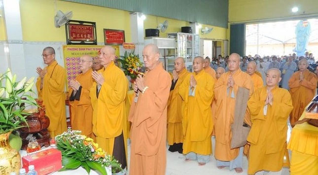 Khóa lễ an vị Phật