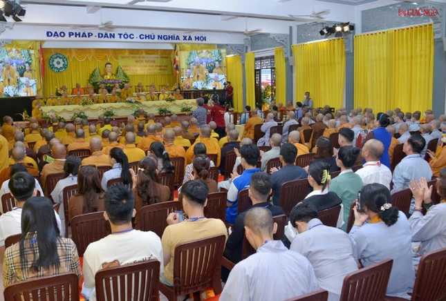 Hội nghị diễn ra tại thiền viện Quảng Đức, quận 3, TP.HCM
