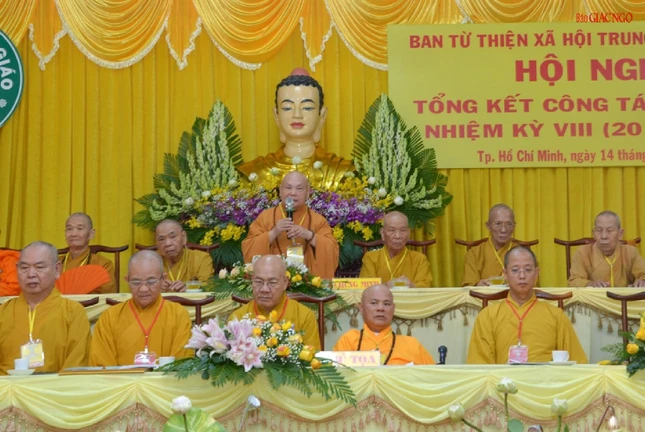 Hòa thượng Thích Thiện Nhơn ban đạo từ