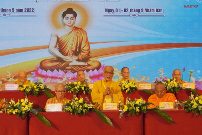 Hòa thượng Thích Giác Liêm phát biểu