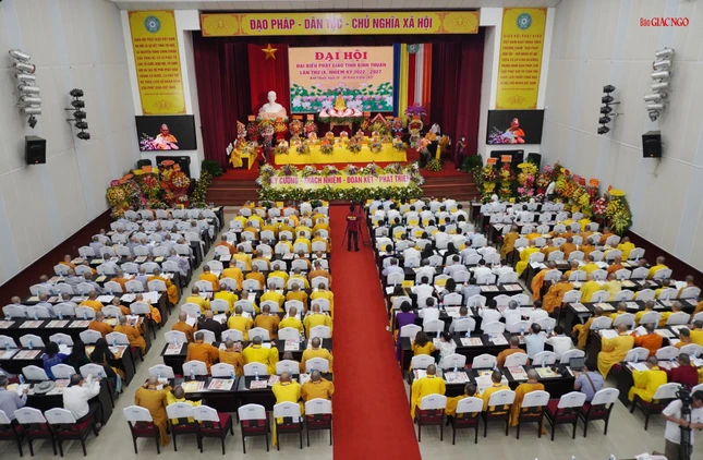 Đại hội đại biểu Phật giáo tỉnh Bình Thuận nhiệm kỳ 2022-2027 thành công tốt đẹp