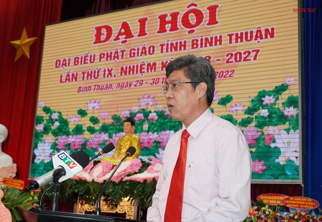 Ông Nguyễn Minh phát biểu