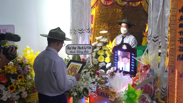 Lễ truy thăng cấp Dũng đến cố huynh trưởng Nguyên Đoan