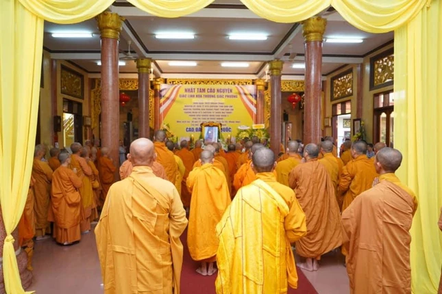 Quang cảnh buổi lễ