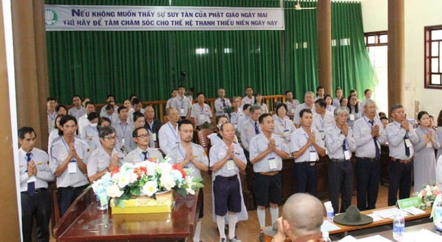 Ban Hướng dẫn Phân Ban Gia đình Phật tử tỉnh Đắk Nông nhiệm kỳ 2022-2027 gồm 23 thành viên