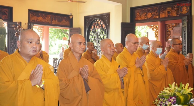 Chư tôn đức Phật giáo TP.HCM, quận 3 thành kính tưởng niệm