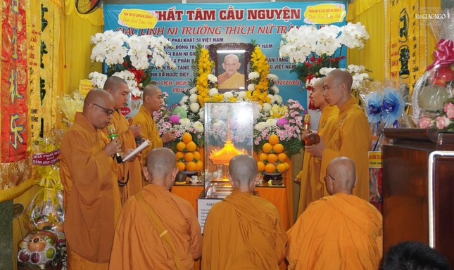 Khóa lễ cung tiến Giác linh