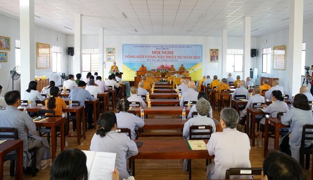 Hội nghị diễn ra tại chùa Long Quang