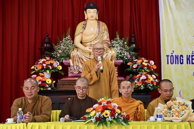 Hòa thượng Thích Châu Quang ban đạo từ