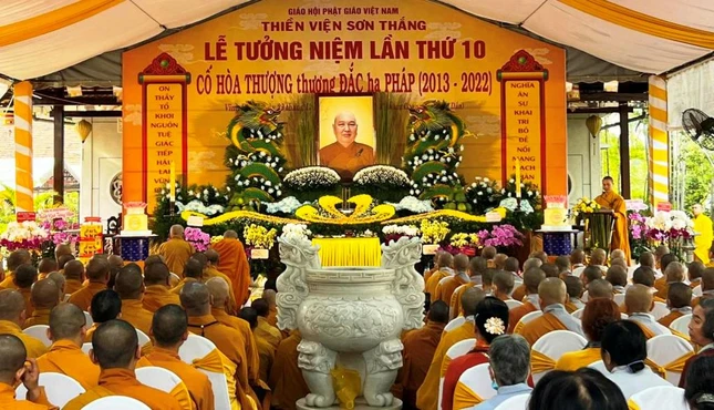 Lễ tưởng niệm Hòa thượng Thích Đắc Pháp