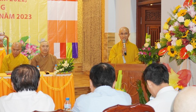 Thượng tọa Thích Thiện Quý phát biểu chỉ đạo Thượng tọa Thích Thiện Quý phát biểu chỉ đạo