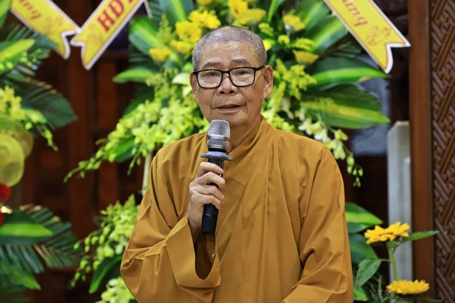 Hòa thượng Thích Châu Quang phát biểu khai mạc Hòa thượng Thích Châu Quang phát biểu khai mạc