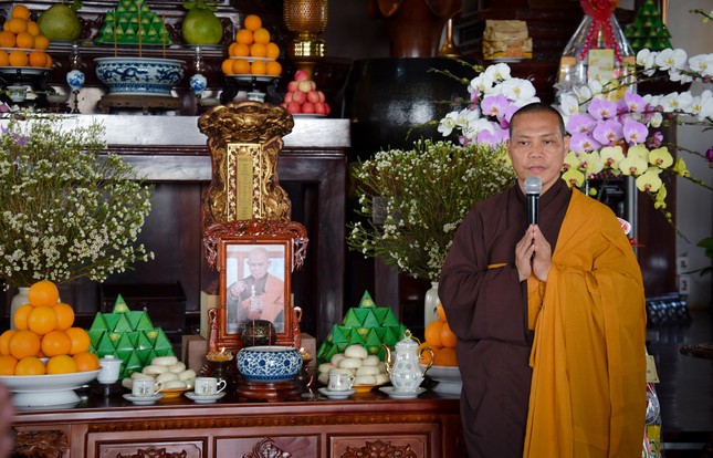 Thượng tọa Thích Trí Chơn nhắc lại công hạnh tổ sư