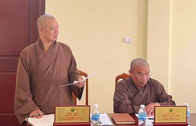 Chư tôn đức đóng góp ý kiến tổ chức Đại lễ Phật đản Chư tôn đức đóng góp ý kiến tổ chức Đại lễ Phật đản