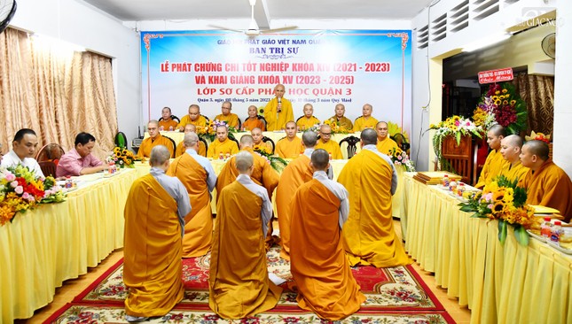 Thượng tọa Thích Thiện Quý phát biểu chỉ đạo - Ảnh: Trí Thuận Thượng tọa Thích Thiện Quý phát biểu chỉ đạo - Ảnh: Trí Thuận