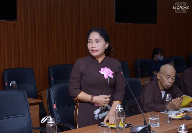 Có nhiều ý kiến đóng góp cho các Phật sự sắp tới của Ban Pháp chế T.Ư