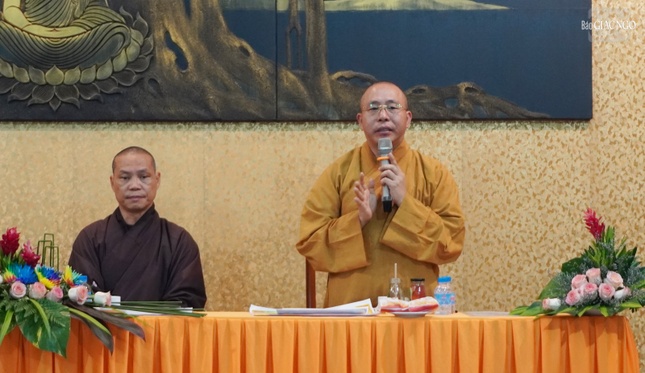 Thượng tọa Thích Thiện Từ đóng góp về các công tác từ thiện trong dịp Phật đản Thượng tọa Thích Thiện Từ đóng góp về các công tác từ thiện trong dịp Phật đản