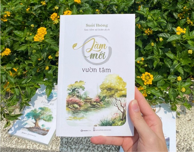 Sách Làm mới vườn tâm do do Saigon Books và NXB Văn hóa - Văn nghệ ấn hành - Ảnh: Saigonbook