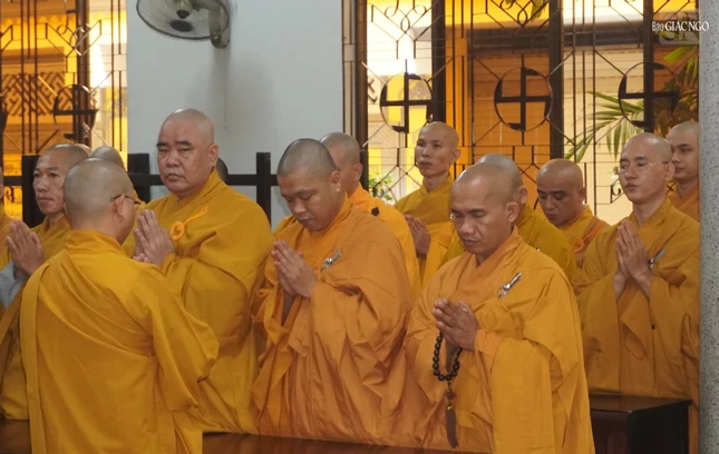 Có trên 500 hành giả an cư trên địa bàn quận Gò Vấp