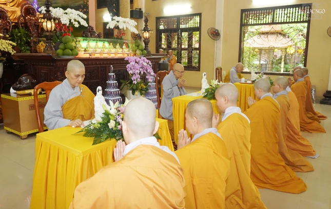 Có 80 hành giả an cư tại trường hạ chùa Vĩnh Phước