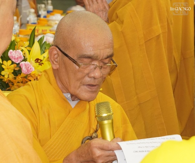 Hòa thượng Thích Giác Liêm cung tuyên tiểu sử