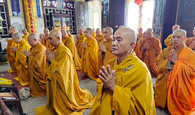 Có 80 hành giả an cư tại chùa Pháp Thành