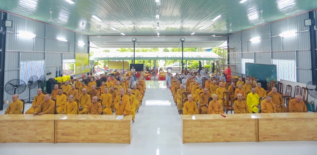 Có 89 hành giả an cư tại trường hạ chùa Pháp Thành