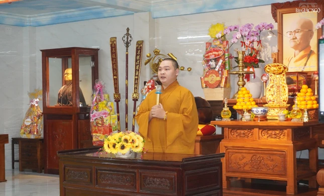 Đại đức Thích Nhuận Đức diễn giảng chủ đề Vu Lan - Báo Hiếu