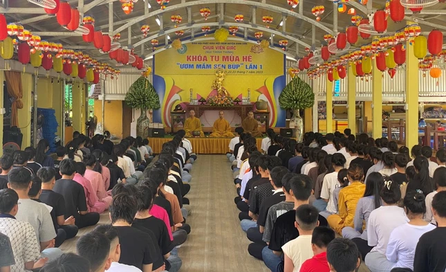 Khóa tu mùa hè ở chùa Viên Giác