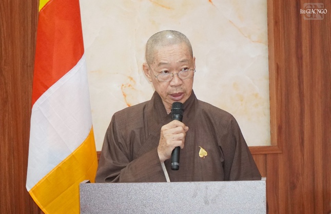 Hòa thượng Thích Hiển Đức triển khai kế hoạch tổ chức khóa bồi dưỡng nghiệp vụ của Ban Pháp chế