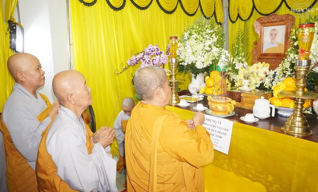 Chư Ni viếng tang Sư cô Thích nữ Huệ Thanh