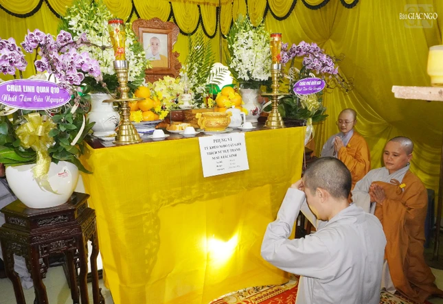 Trong hai ngày qua có nhiều đoàn đến viếng tang Sư cô Thích nữ Huệ Thanh