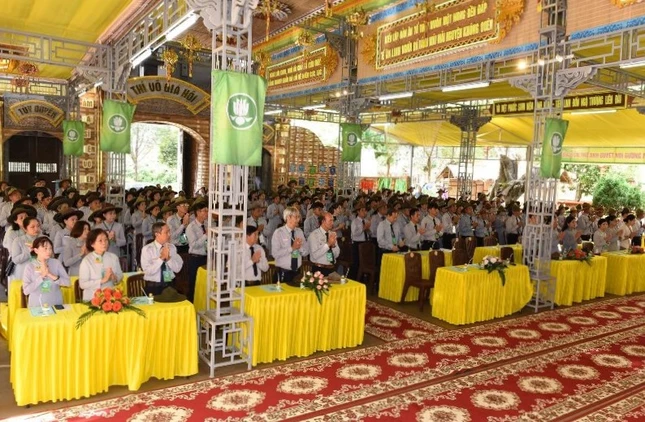 Lễ kỷ niệm diễn ra tại chùa Sắc Tứ Khải Đoan