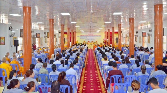 Hội nghị tổng kết diễn ra tại thiền viện Trúc Lâm Phương Nam