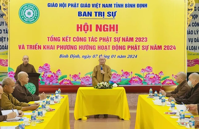 Hòa thượng Thích Nguyên Phước phát biểu khai mạc Hòa thượng Thích Nguyên Phước phát biểu khai mạc