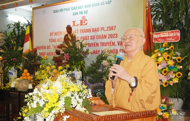 Hòa thượng Thích Giác Thuận đạo từ chứng minh