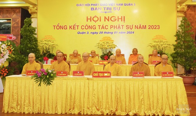 Chư tôn đức chứng minh, chủ tọa hội nghị