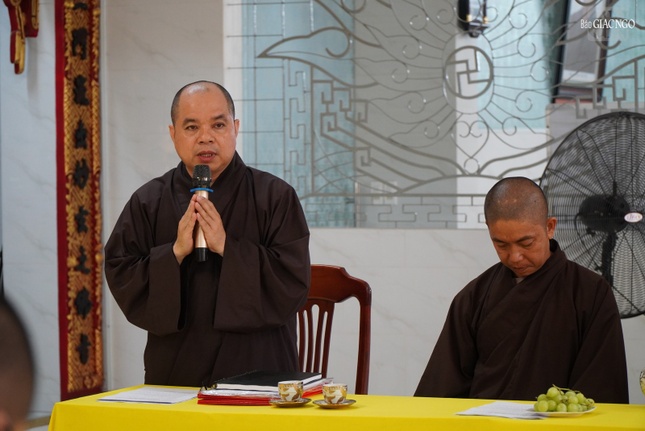 Thượng tọa Thích Thiện Tài, Chánh Thư ký Ban Trị sự GHPGVN Q.3