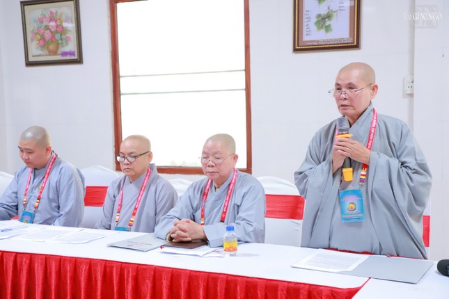 Ni sư Thích nữ Như Hương, Trưởng ban Tổ chức phát biểu khai mạc