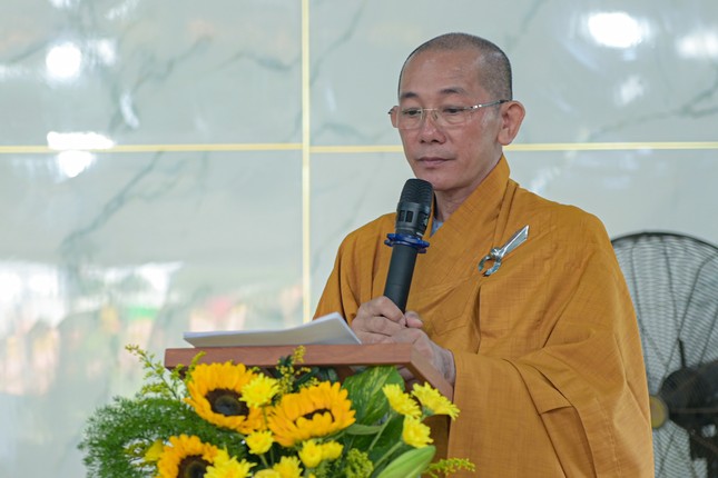 Thượng tọa Thích Tịnh Tâm thông qua danh sách Ban Tổ chức, Ban Chức sự Trường hạ Pháp Thành