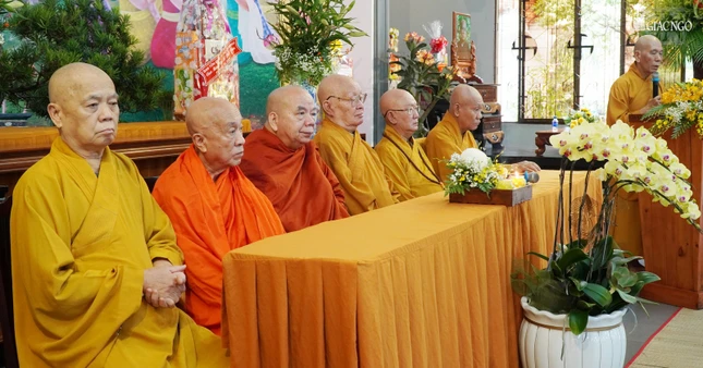 Chư tôn đức Chứng minh Ban Trị sự GHPGVN Q.Gò Vấp