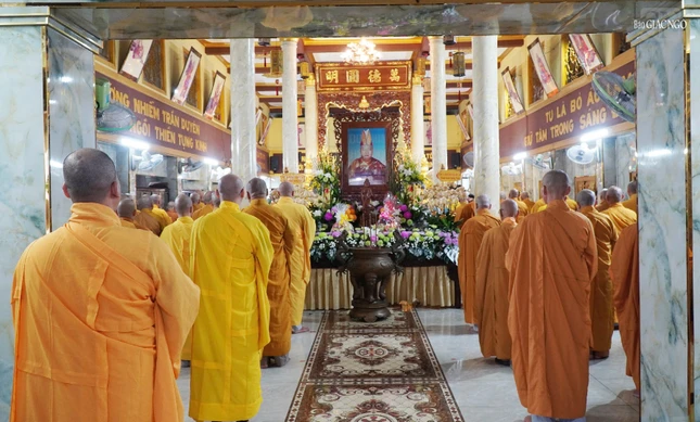 Trường hạ chùa Quảng Đức có 130 hành giả an cư